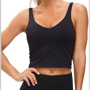 Women’s Longline Sports Bra Wirefree Padded Medium